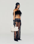 Solene Small - Pebbled Black