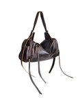Elliot Studs Large - Distressed Brown