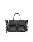 Solene Small - Pebbled Black