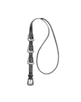 QUATRE BELT - NAPPA BLACK