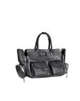 Solene Small - Pebbled Black